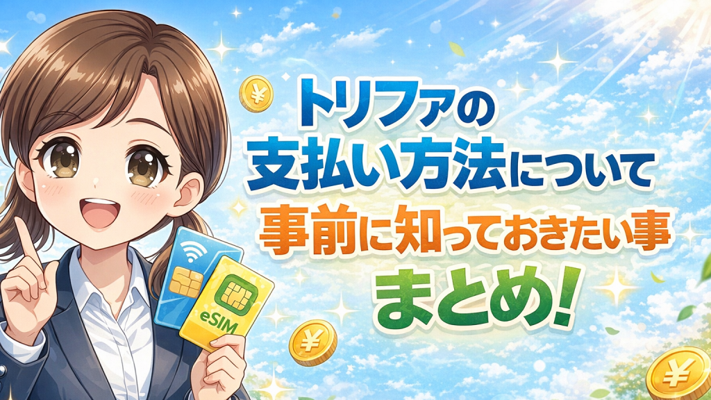 トリファ 料金 支払い方法